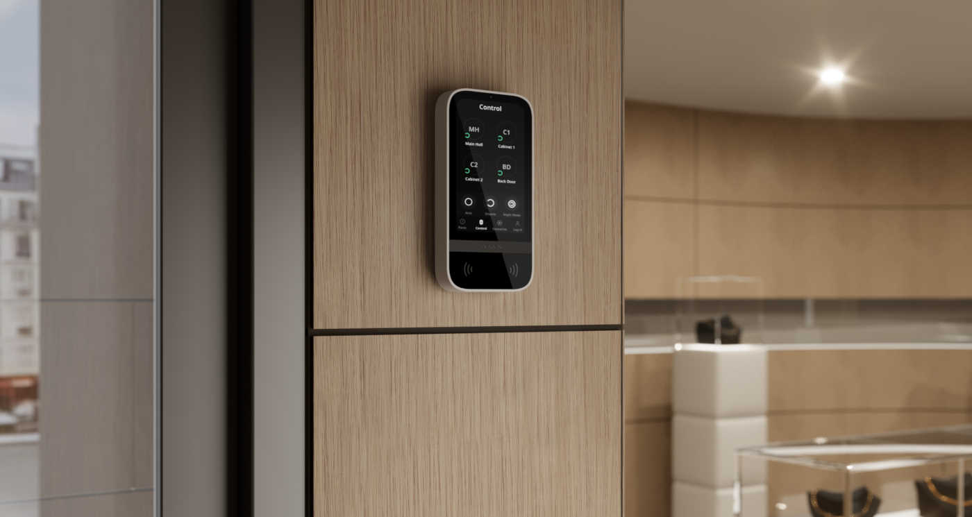 Ajax Superior Keypad Touchscreen G3 Jeweller LSK-Überwachungstechnik