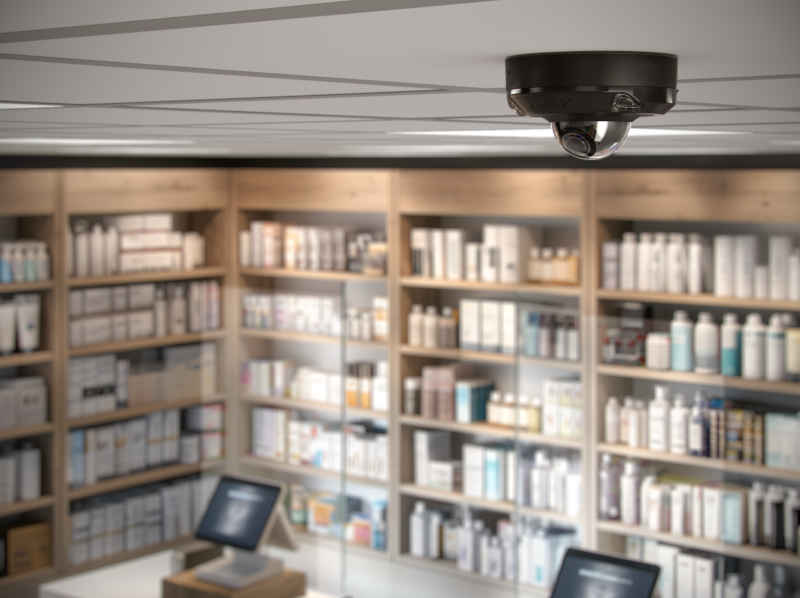 Ajax Dome Kamera Mini HL Schwarz LSK-Überwachungstechnik