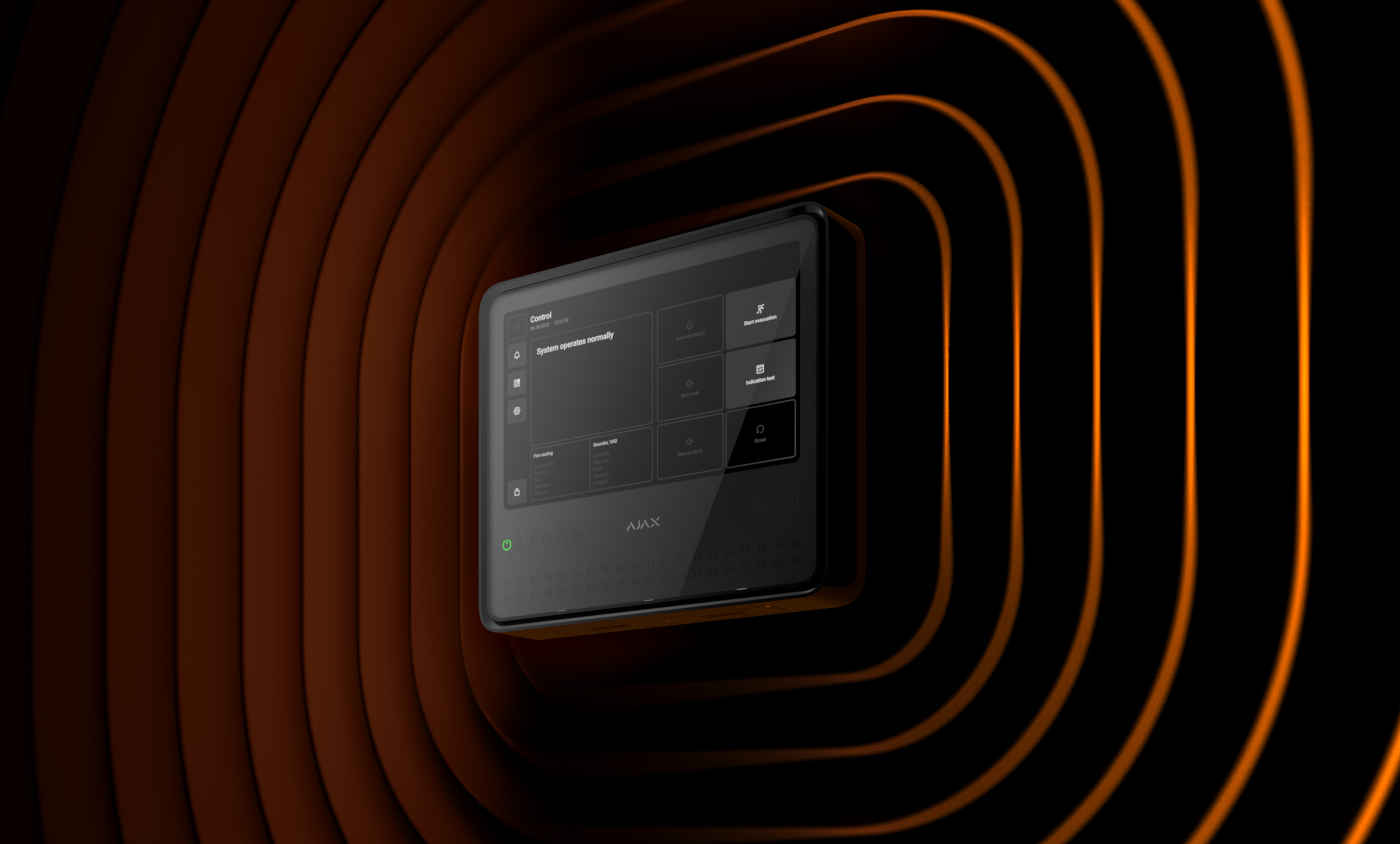 Brandwarnanlage Ajax EN54 Fire Hub Jeweller LSK-Überwachungstechnik