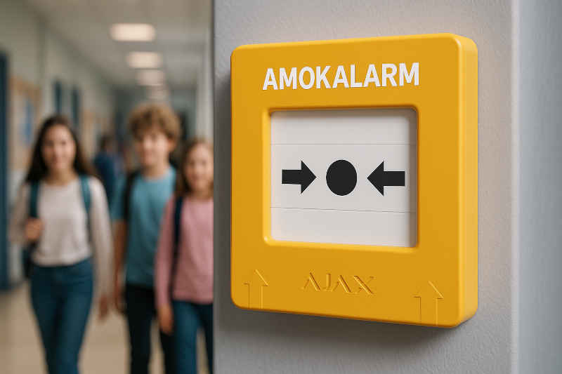 Ajax Amokalarm und Panikalarm Taster LSK-Überwachungstechnik Baden-Baden